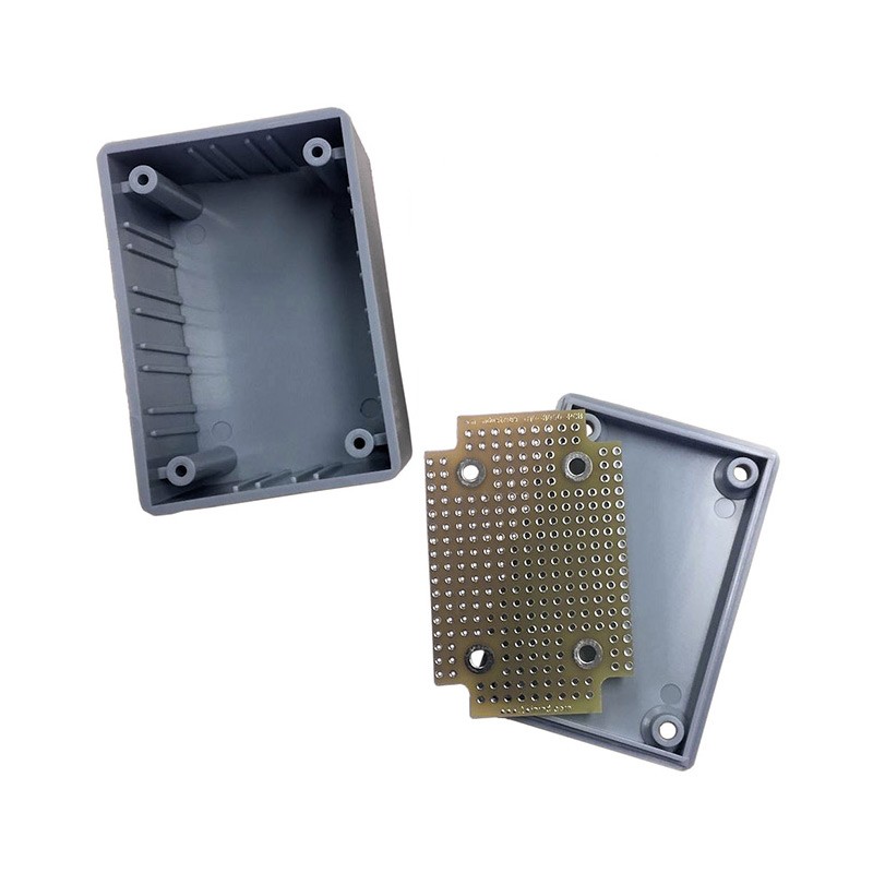 1 pcs : G10-8000 - Box Plastic, ABS Gray Cover Included 2.600' L x 1.800' W (66.04mm x 45.72mm) X 1.400' (35.56mm)