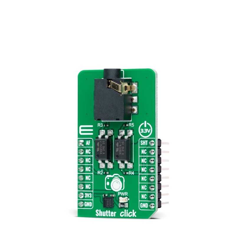 1 pcs : MIKROE-5493 - SHUTTER CLICK