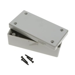 1 pcs : CU-1872-G - Box Plastic, ABS Gray Cover Included 3.736' L x 1.886' W (94.89mm x 47.90mm) X 1.488' (37.80mm)