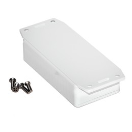 1 pcs : 1591AF2GY - Box Plastic, ABS Gray Cover Included 3.931' L x 1.969' W (99.85mm x 50.00mm) X 1.036' (26.31mm)