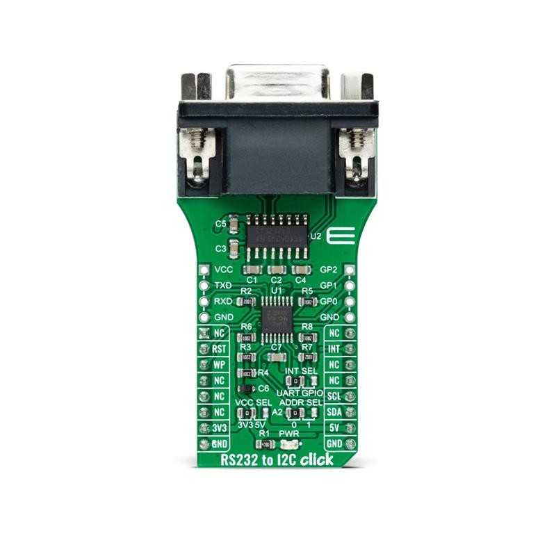 1 pcs : MIKROE-5056 - RS232 TO I2C CLICK