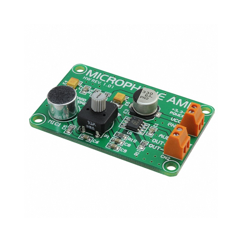 1 pcs : MIKROE-333 - BOARD MICROPHONE AMP