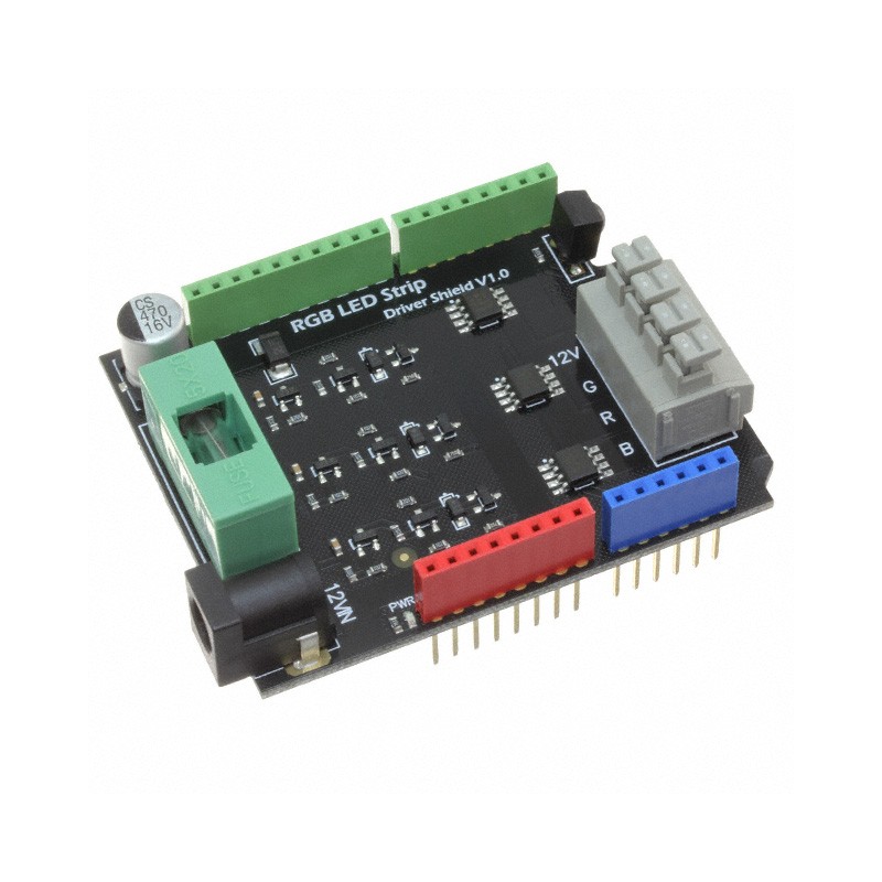 1 pcs : DFR0274 - RGB LED STRIP DRIVER SHIELD V1.0