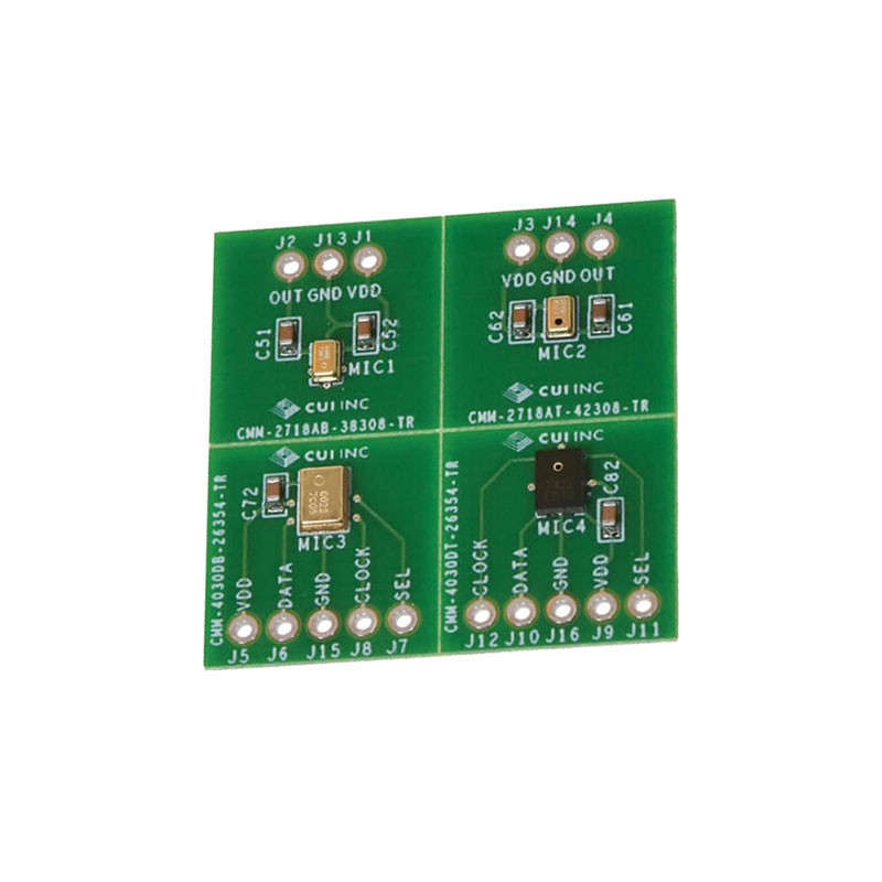 1 pcs : DEVKIT-MEMS-001 - MEMS MICROPHONE EVAL BOARD