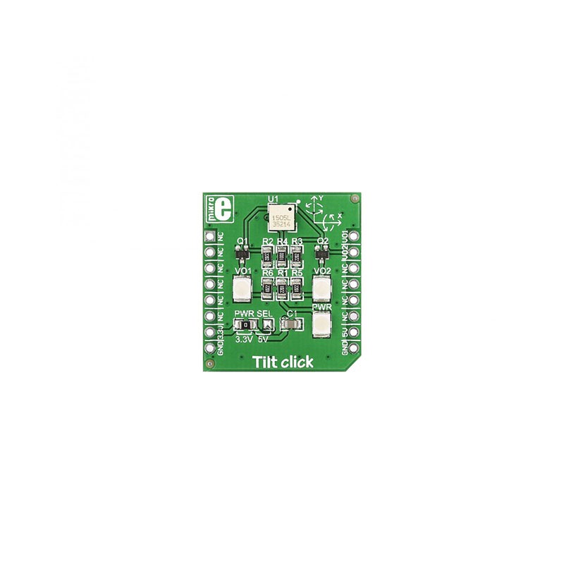 1 pcs : MIKROE-1834 - DEV BOARD TILT CLICK