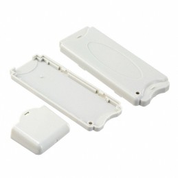 1 pcs : USB-7201-G - Box Plastic, ABS Gray Split Sides and Cap 2.795' L x 0.906' W (70.99mm x 23.01mm) X 0.343' (8.71mm)