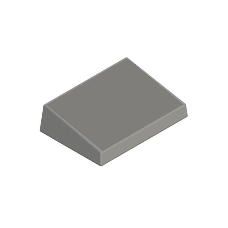 1 pcs : 07S,GY - Box Plastic, ABS Gray Split Sides and Slanted Top 6.880' L x 4.880' W (174.75mm x 123.95mm) X 1.860' (47.24mm)