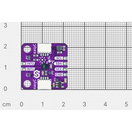 1 pcs : 333129 - 6-DOF LSM6DSO32 SENSOR BREAKOUT