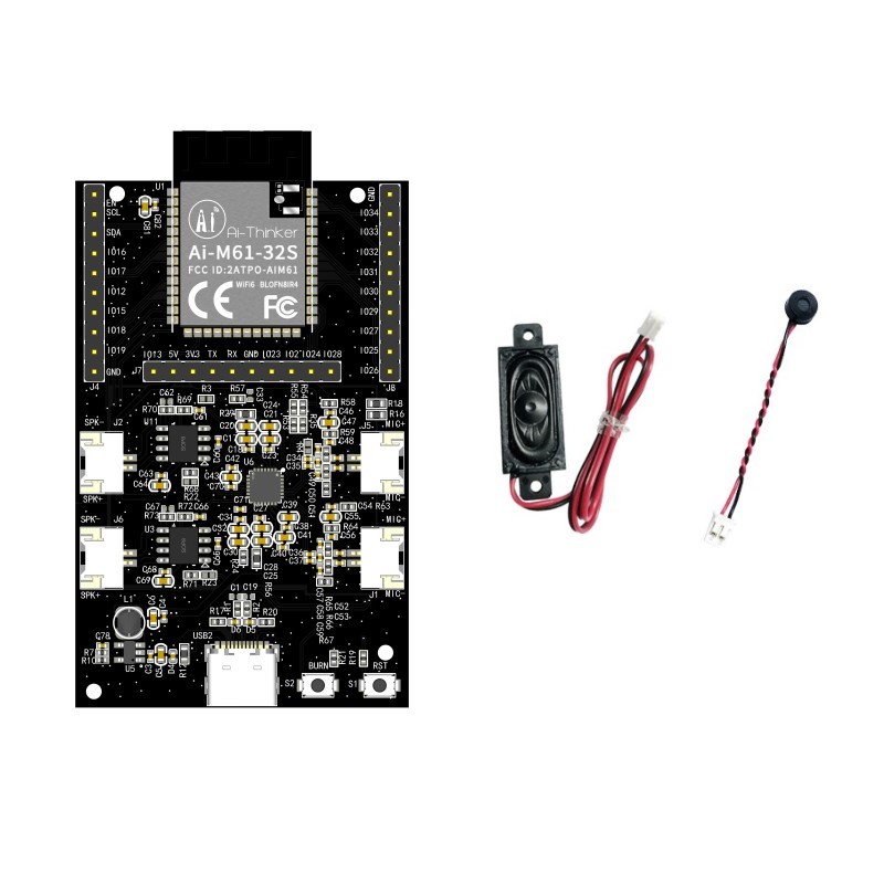 1 pcs : AIPI-AUDIO - EVAL KIT FOR WIFI6+BLE5.3,BL618