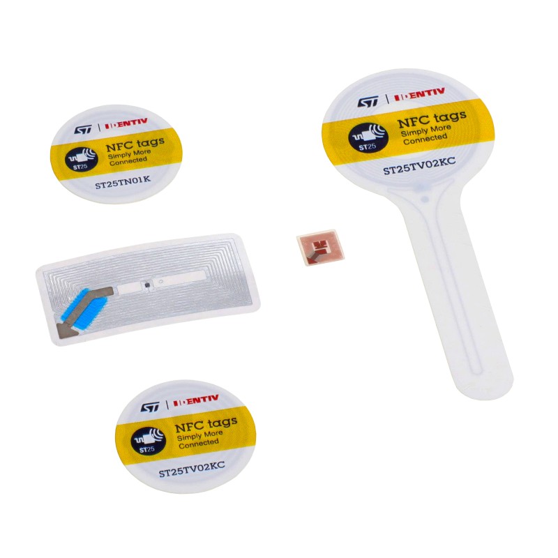 1 pcs : ST25-TAG-BAG-UI1 - SET OF ST25TV AND ST25TN SERIES