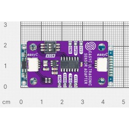 1 pcs : 333001 - ULTRASONIC HC-SR04 SENSOR EASYC