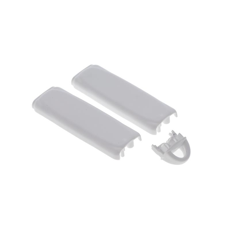 1 pcs : P1A-210603K - Box Plastic, ABS White Hand Held, Cover Included 2.138' L x 0.673' W (54.31mm x 17.09mm) X 0.375' (9.53mm)