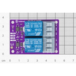 1 pcs : 333023 - 2-CHANNEL RELAY BOARD