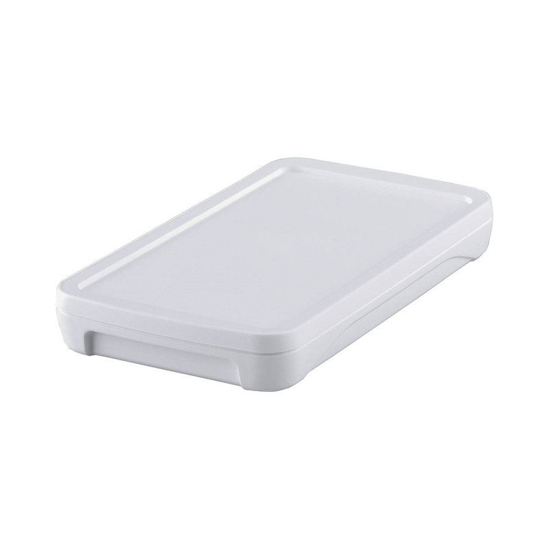 1 pcs : 35152016 - Box Plastic, ABS White Hand Held, Cover Included 5.118' L x 2.953' W (130.00mm x 75.00mm) X 0.689' (17.50mm)