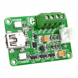 1 pcs : MIKROE-1198 - BOARD SMART USB LI-PO CHARGER