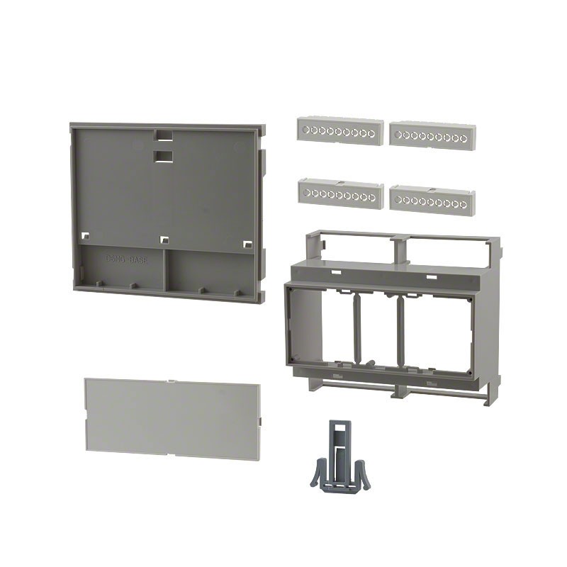 1 pcs : DMB-4773 - Box Plastic, ABS/PC Blend Gray Cover Included 4.183' L x 3.551' W (106.25mm x 90.20mm) X 2.264' (57.51mm)