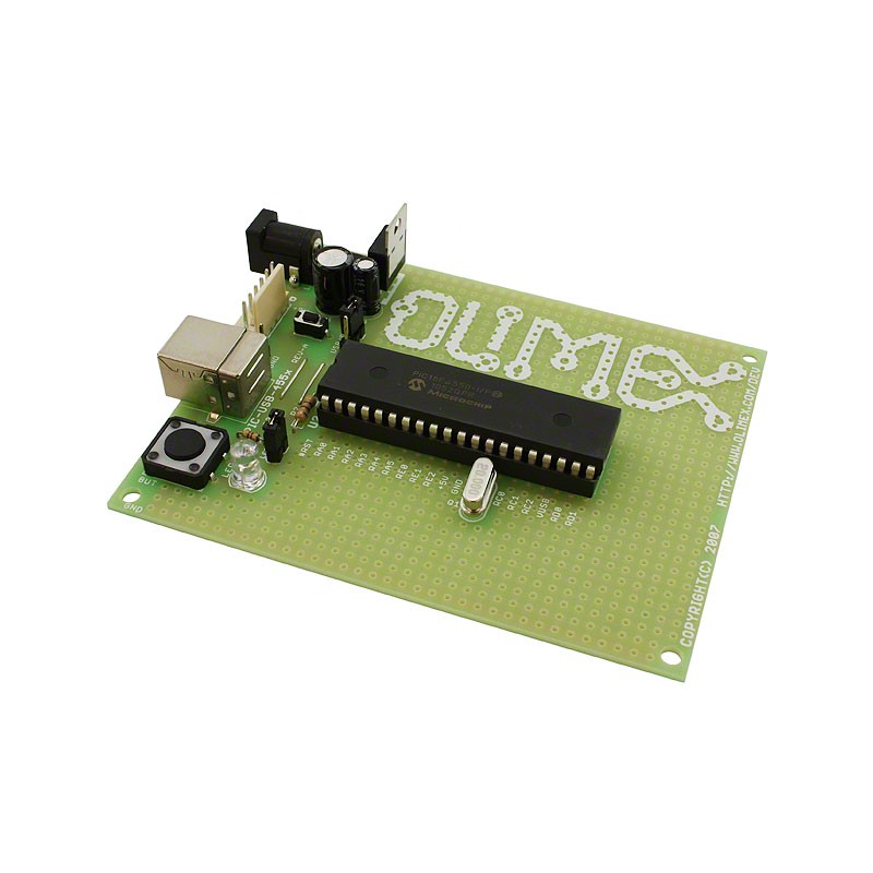 1 pcs : PIC-USB-4550 - PIC18F4550 EVAL BRD