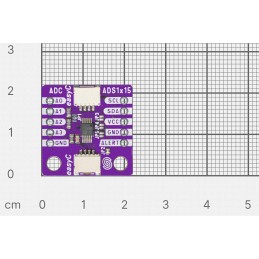 1 pcs : 333095 - ADC 16-BIT ADS1115 BREAKOUT