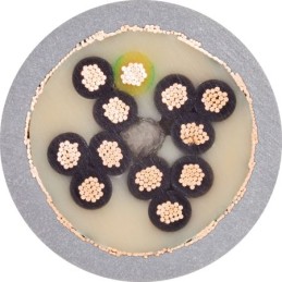 50 pcs - Igus chainflex CF78.UL Control Cable, 4 Cores, 0.75 mm², Screened, 50m, Grey PUR Sheath, 18 AWG