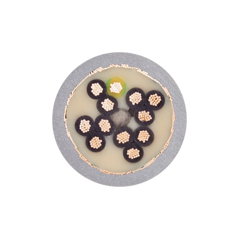 50 pcs - Igus chainflex CF78.UL Control Cable, 4 Cores, 0.75 mm², Screened, 50m, Grey PUR Sheath, 18 AWG