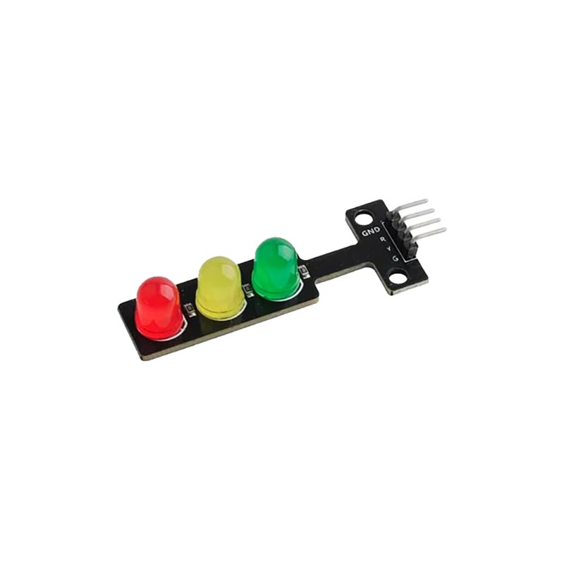 1 pcs : ST0240 - MINI TRAFFIC LIGHT LED MODULE