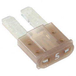 1 pcs : 0327005.YX2S - FUSE AUTO 5A 32VDC BLADE MICRO