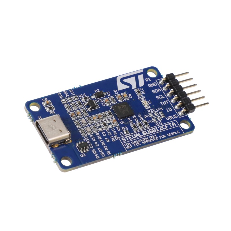 1 pcs : STEVAL-USBI2CFT - USB TO I2C EVALUATION BOARD FOR