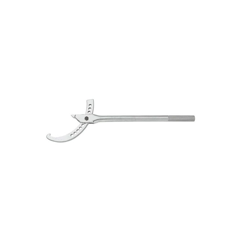 1 pcs - Facom 119.3/8 224mm Hook Spanner 610 mm