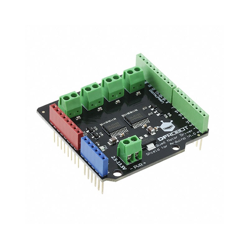 1 pcs : DRI0039 - QUAD MOTOR DRIVER SHIELD FOR ARD