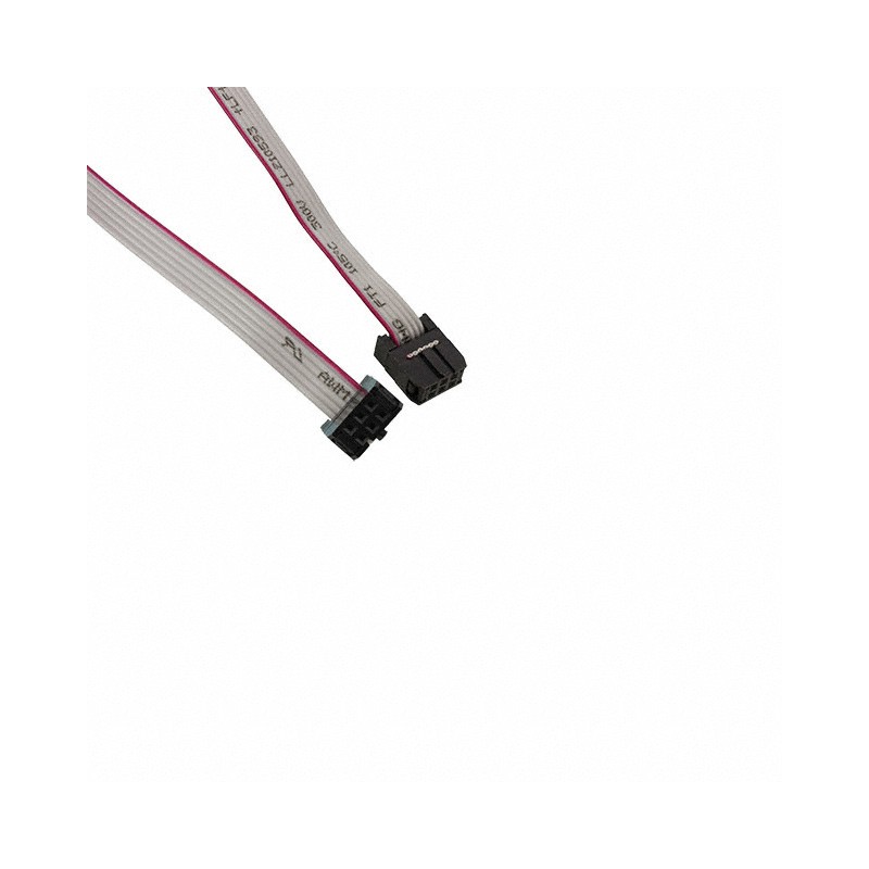 1 pcs : CAB-ISP6W200 - PROGRAMMING CABLE, 6-WAY ISP