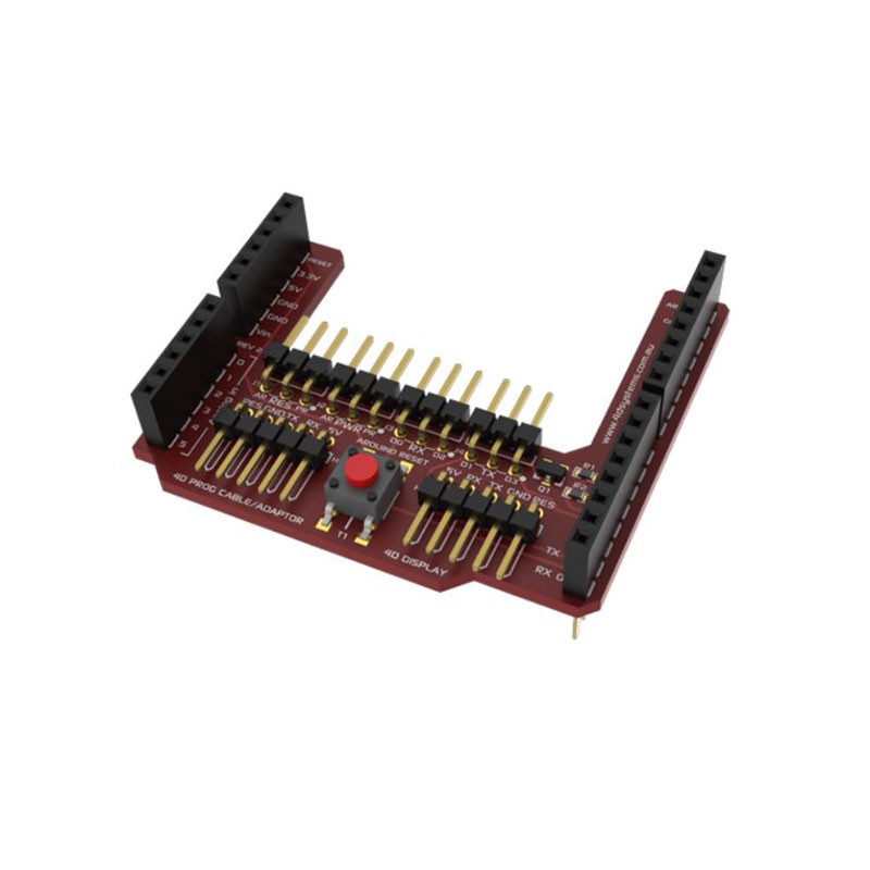 1 pcs : 4D ARDUINO ADAPTOR SHIELD II - ADAPTER BOARD ARDUINO