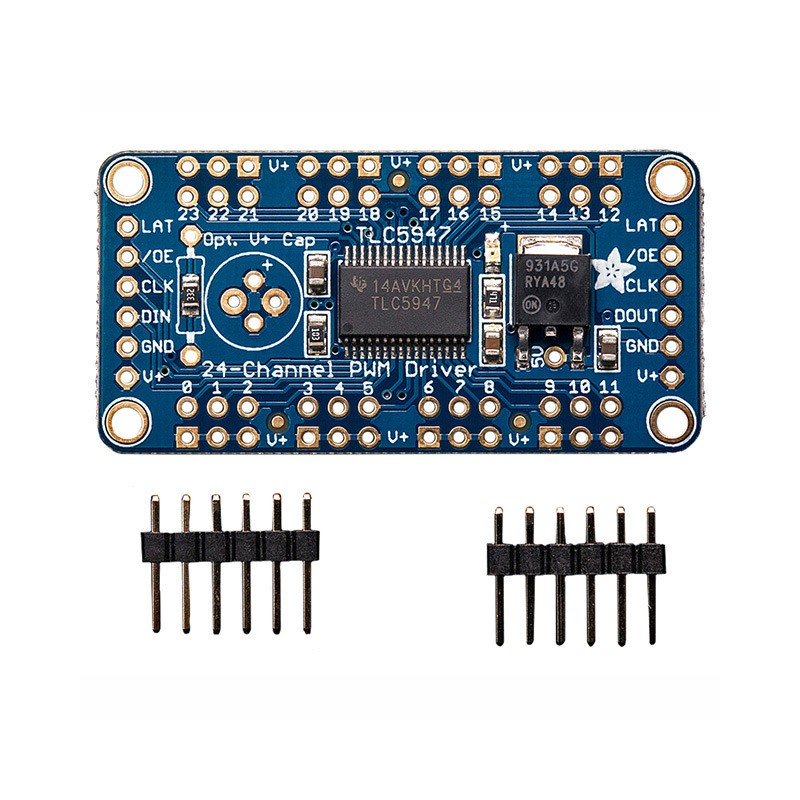 1 pcs : 1429 - BREAKOUT PWM LED DVR SPI 24CH