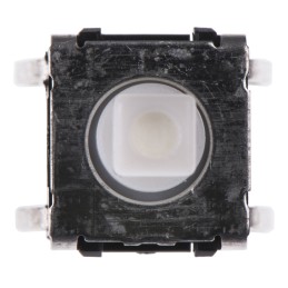5 pcs - Plunger Tactile Switch, SPST 50 mA @ 24 V dc 3.9mm Through Hole