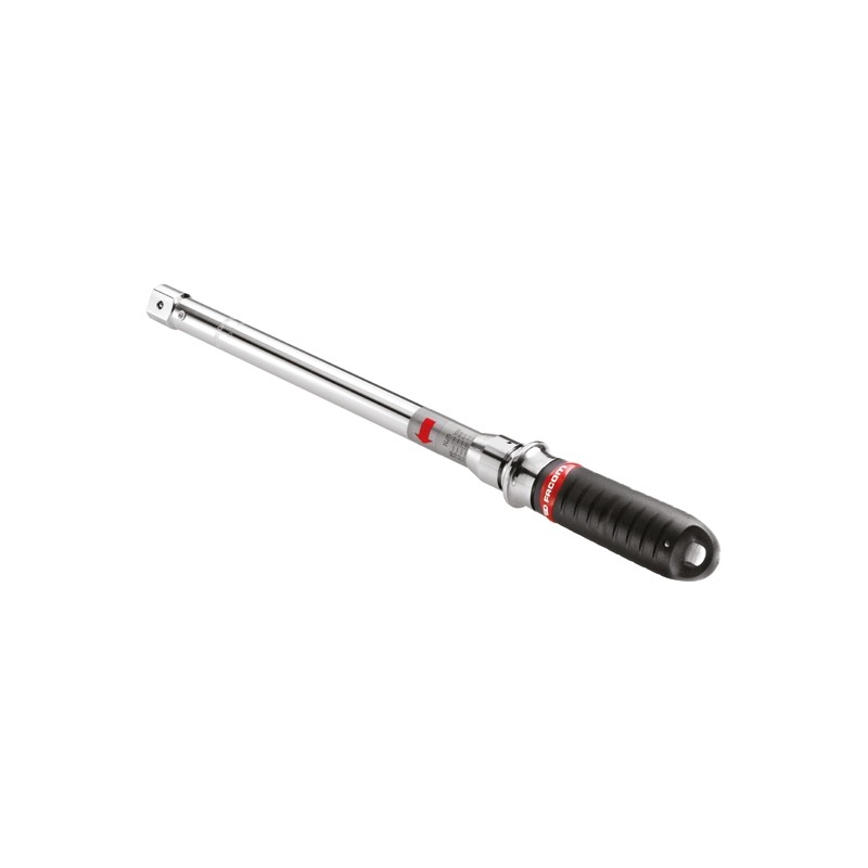 1 pcs - Facom Click Torque Wrench, 1 - 5Nm, Open End Drive, 9 x 12mm Insert - RS Calibrated