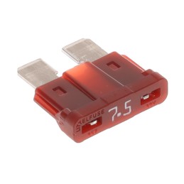 1 pcs : 028707.5U - FUSE AUTO 7.5A 32VDC BLADE ATO