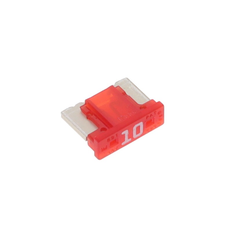 1 pcs : 0891010.NXWS - FUSE AUTO 10A 58VDC BLADE MINI