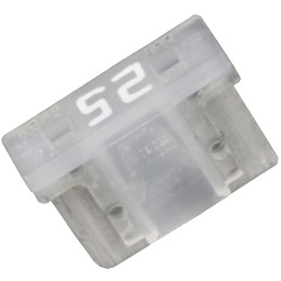 1 pcs : 0891025.NXS - FUSE AUTO 25A 58VDC BLADE MINI