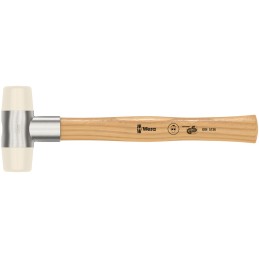 1 pcs - Wera Round Mallet 208g