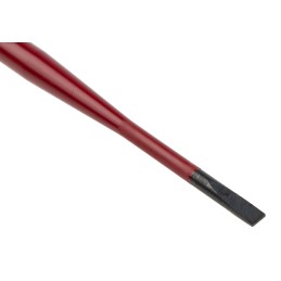 1 pcs - Wiha Slotted Insulated Screwdriver, 3.5 mm Tip, 100 mm Blade, VDE/1000V, 204 mm Overall