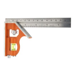 1 pcs - Bahco 150 mm, 6in Combination Square, Stainless Steel