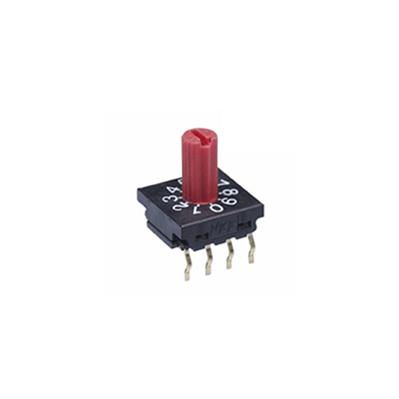 5 pcs - NKK Switches Rotary Coded DIP Switch