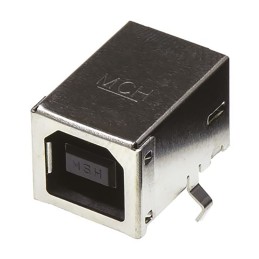 640 pcs - Molex Right Angle, Through Hole, Socket Type B 2.0 USB Connector