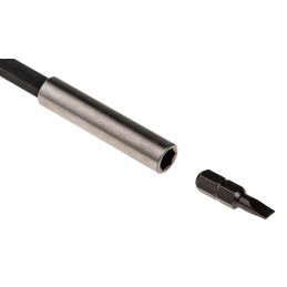 1 pcs - RS PRO Hex Bit Driver, 1/4 in Tip, 100 mm Blade
