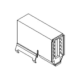 70 pcs - Molex 10 Way Right Angle Through Hole Firewire Connector, Socket