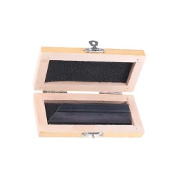 1 pcs - MikronTec 100mm Stainless Steel Metric Straight Edge