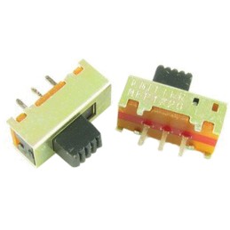 5 pcs - KNITTER-SWITCH PCB Slide Switch 350 mA @ 30 V dc Slide