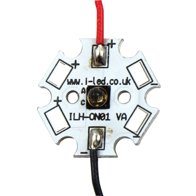 1 pcs - ILS ILH-7M01-85SL-SC201-WIR200., LED Star, 4 Infrared LED (3500K)