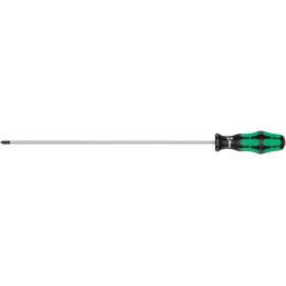 1 pcs - Wera Phillips Screwdriver, PH1 Tip, 300 mm Blade, 398 mm Overall