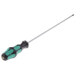 1 pcs - Wera Phillips Screwdriver, PH1 Tip, 300 mm Blade, 398 mm Overall