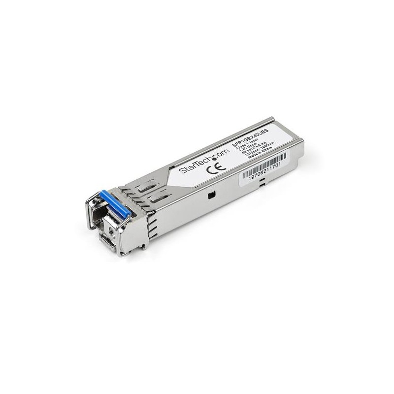 1 pcs - StarTech.com Dell EMC Compatible LC Single Mode SFP Transceiver Module, Full Duplex, 1000Mbit/s
